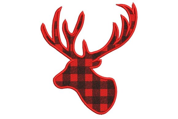 A Designer's Hands-On Review of the Checkered Deer Embroidery Pattern