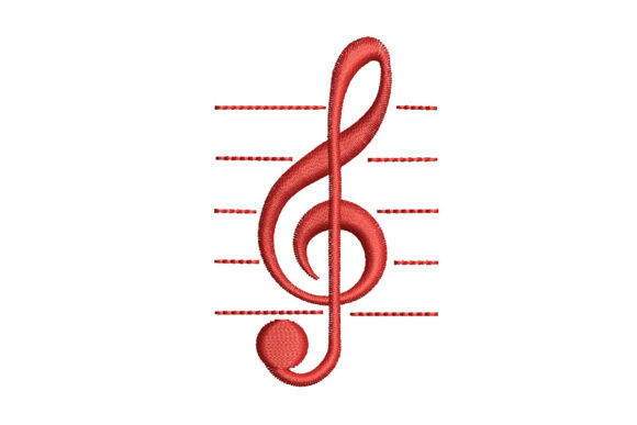 A Designer's Review of the Musical Symbol Embroidery Design for Personalized Gifts