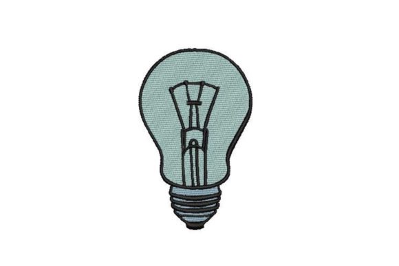 A Designer's Review: The Light Bulb Embroidery Design for Holiday Products
