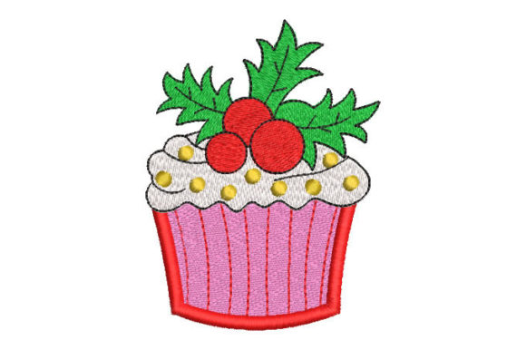Christmas Cake: A Festive Embroidery Design Review
