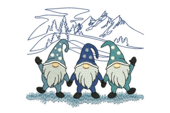 Christmas Gnomies Embroidery Review for Boutique Apparel