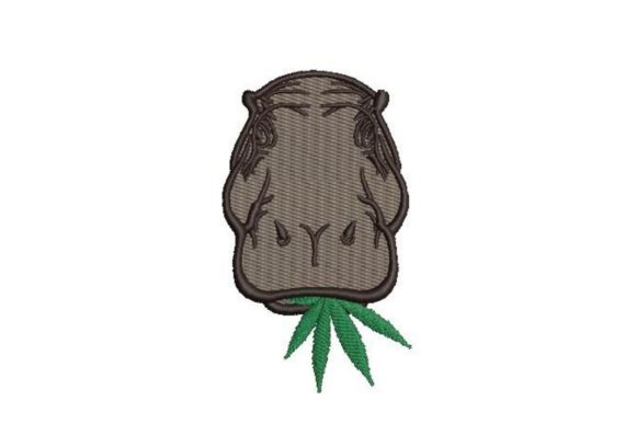 From Concept to Hoop: A Designer's Take on Hippo with Marijuana Leaf