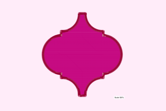 Pink Arabesque Tile: A Designer's Review for Branded Merchandise