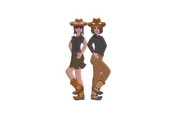 Reviewing the Line Dancers Embroidery Design for Personalized Gifts