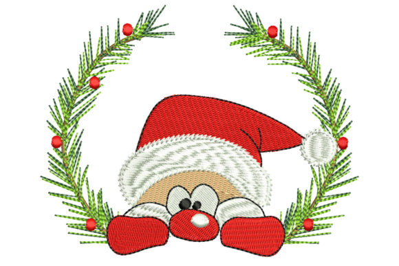 Santa Wreath: A Designer's Review for Boutique Apparel